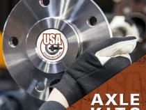 Rear Axle Kit Fits Dana M35 Diff 27 Spline Right Hand W/Abs 30.34 Inch Long USA Standard