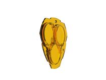 LED Light Bar Lens Flex Era 3 Spot Performance Yellow KC HiLiTES