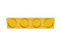 LED Light Bar Lens Flex Era Bar Combo Yellow KC HiLiTES