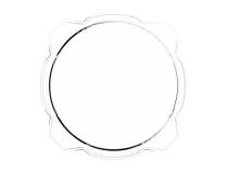 Shield Pro6 Gravity 6 Inch Clear Each KC HiLiTES