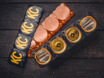 Head Light Cover Shield Flex Era Bar 10 Inch Amber Each KC HiLiTES