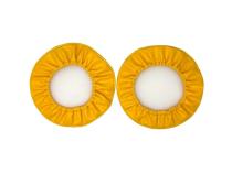 Head Light Cover 8 Inch Retro Yellow KC Soft Pair Cover KC HiLiTES