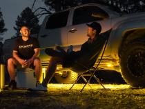 Cyclone V2 LED 6 Light Rock Kit Amber KC HiLiTES