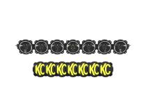 Threaded Bumpstop 45 Inch Gravity Titan LED Light Bar 7 Light KC HiLiTES