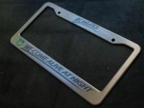 KC We Come Alive License Plate Frame KC HiLiTES