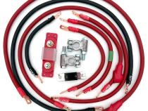2005-2010 Jeep Grand Cherokee WK Battery Cable Kit 4.7 Liter 2 Gauge Battery Cable w/Black Red/Spyder Wrap Big7Kits