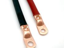 1991-1995 Jeep Wrangler YJ Battery Cable Kit 4.0 Liter 4 Gauge Battery Cable w/Black Red/Spyder Wrap Big7Kits