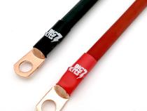 1991-1995 Jeep Wrangler YJ Battery Cable Kit 4.0 Liter 4 Gauge Battery Cable w/Black Red/Spyder Wrap Big7Kits