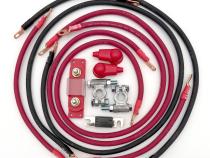 1993-1998 Jeep Grand Cherokee Battery Cable Kit ZJ 5.2-5.9 Liter 1/0 Gauge Battery Cable w/Black Red/Spyder Wrap Big7Kits