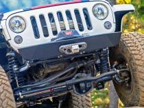 Currectlync Wrangler JK High Steer Kit For Stabilizer Shock. Incl. Knuckles Drag Link Tie Rod Trac Bar Reloc/Shock Mount Shock Tie Rod Clamp RockJock 4x4