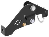 Currectlync Wrangler JK High Steer Front Trac Bar Relocation And Steering Stabilizer Shock Mount Axle Bracket RockJock 4x4