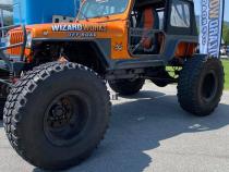 Jeep Rock Sliders Bare Steel For 76-87 Jeep CJ7 Wizard Works Offroad