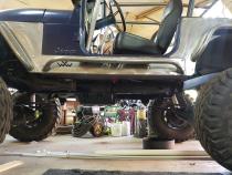 Jeep Rock Sliders Bare Steel For 76-87 Jeep CJ7 Wizard Works Offroad