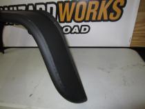 Jeep Rear Tube Flares Bare Steel For 76-87 Jeep CJ7 Wizard Works Offroad