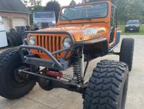 Jeep YJ Tube Fenders Negative Flare Bare Steel For 87-95 Wrangler YJ Wizard Works Offroad