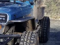 Jeep YJ Tube Fenders Negative Flare Bare Steel For 87-95 Wrangler YJ Wizard Works Offroad
