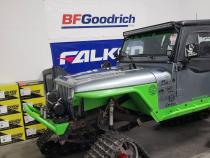 Jeep YJ Rock Sliders Bare Steel For 87-95 Wrangler YJ Wizard Works Offroad