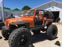 Jeep YJ Stubby Front Bumper Bare Steel For 87-95 Wrangler YJ Wizard Works Offroad