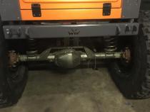 Jeep YJ Rear Bumper Bare Steel For 87-95 Wrangler YJ Wizard Works Offroad