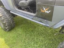 Jeep Rock Sliders 81-85 Jeep Scrambler Wizard Works Offroad