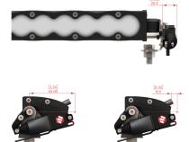 Reflex Light Actuator Kit S8 Single 10 Inch Light Bar Baja Designs