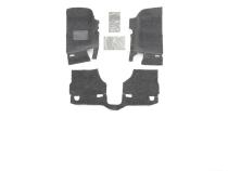 Guardian Comfort Jeep Liner Grey 07-10 Jeep Wrangler 2 Door Front Husky Liners